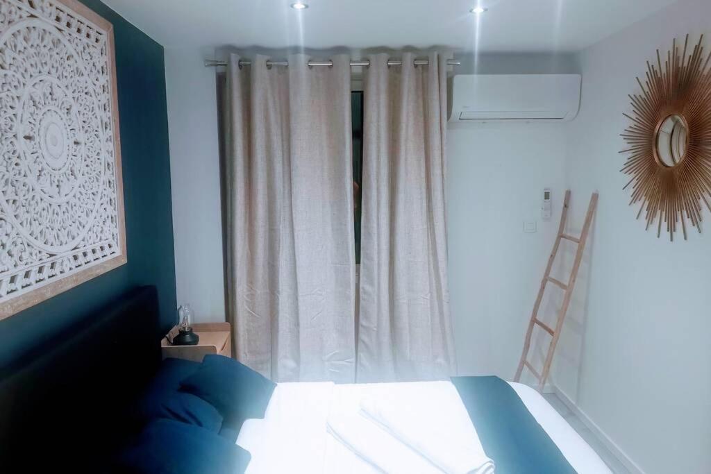 4 Couchages Climatise Direct Plage Wifi Parking Antibes Exteriér fotografie